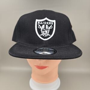 Premium Fits Professional Style Oakland Raiders Black Fitted Hat Size 8